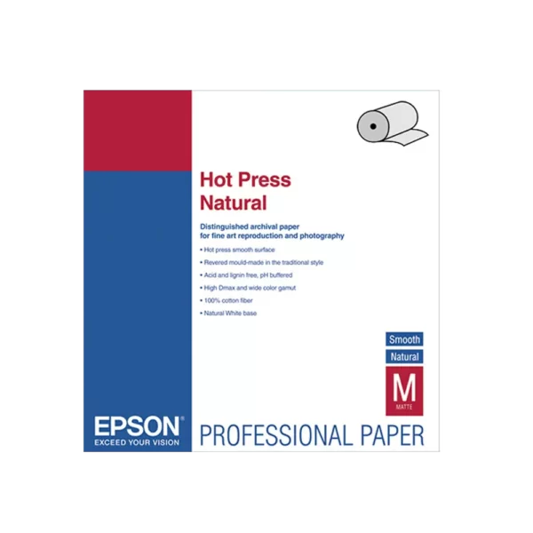 Epson Hot Press Natural Paper Roll