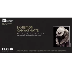 S045261 Epson Exhibition Canvas Matte Paper 17"x22"